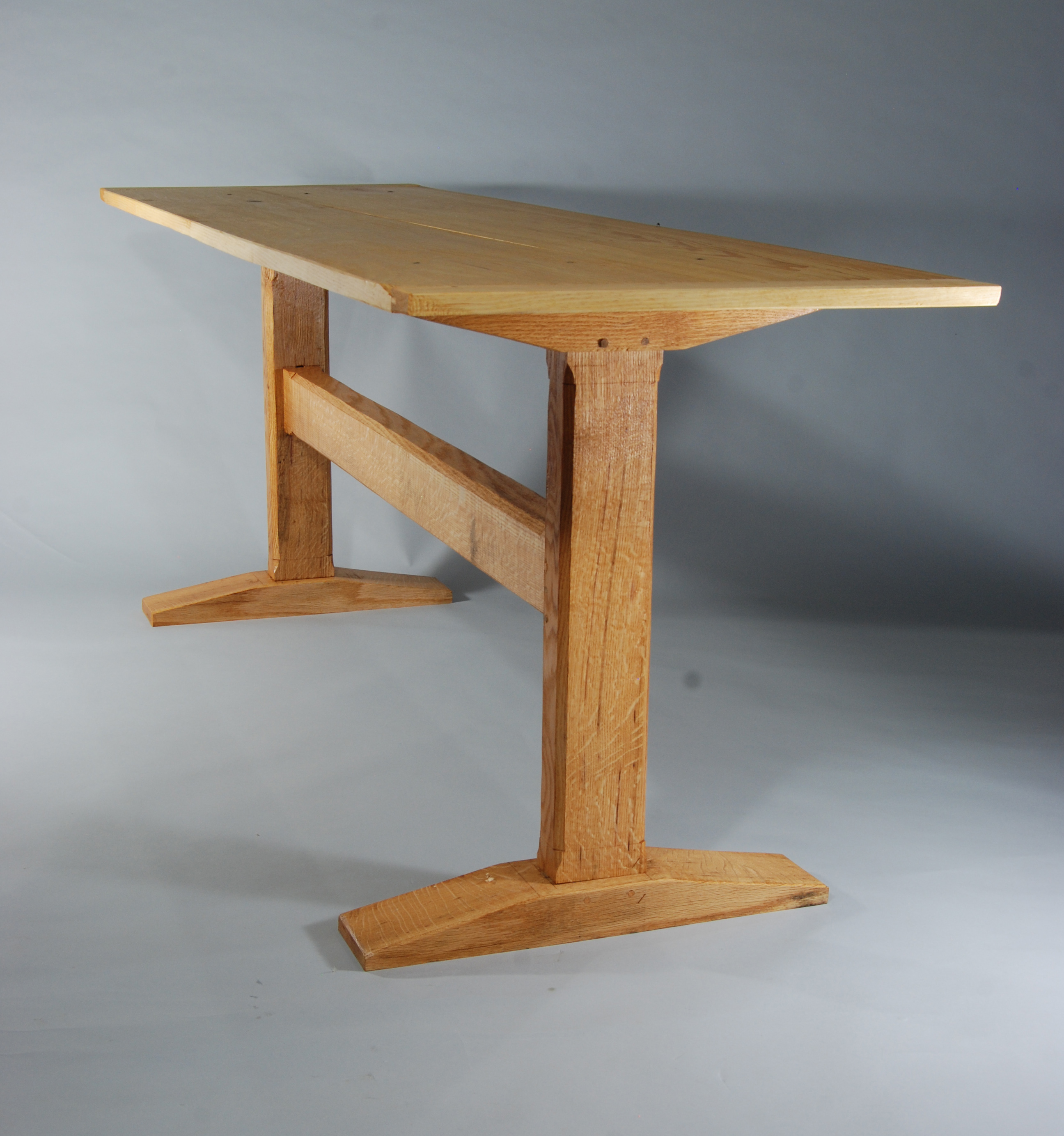 wood trestle table plans easy pdf plans