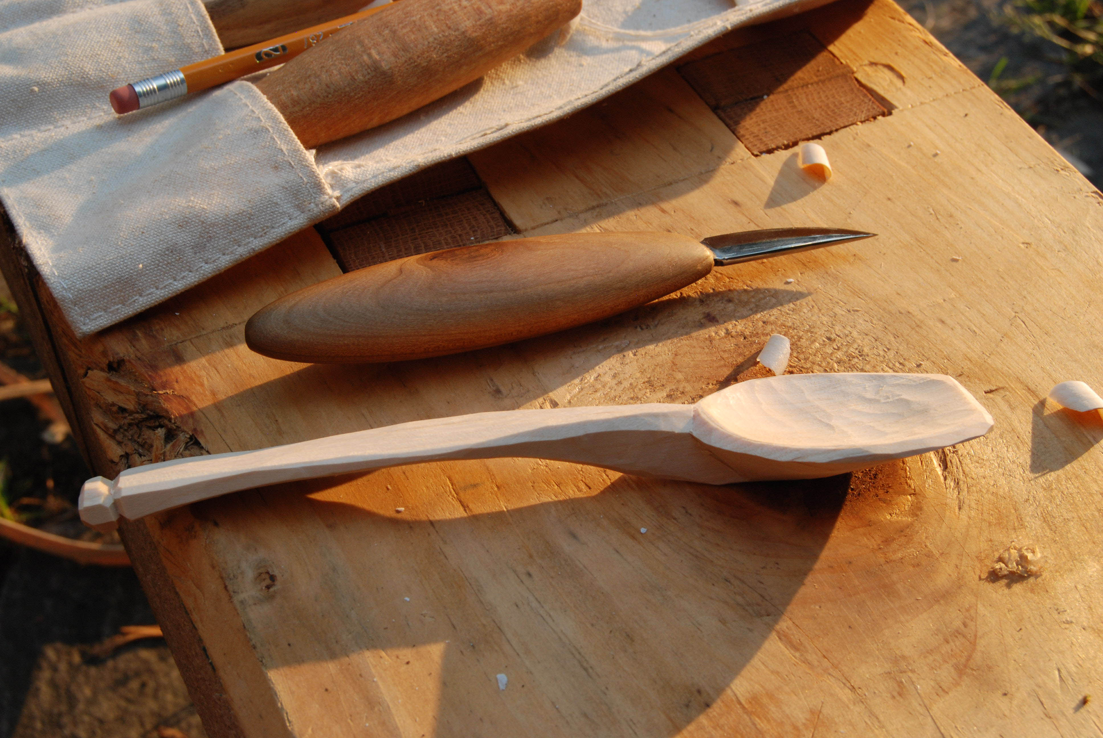 Peter Follansbee Spoon Carving