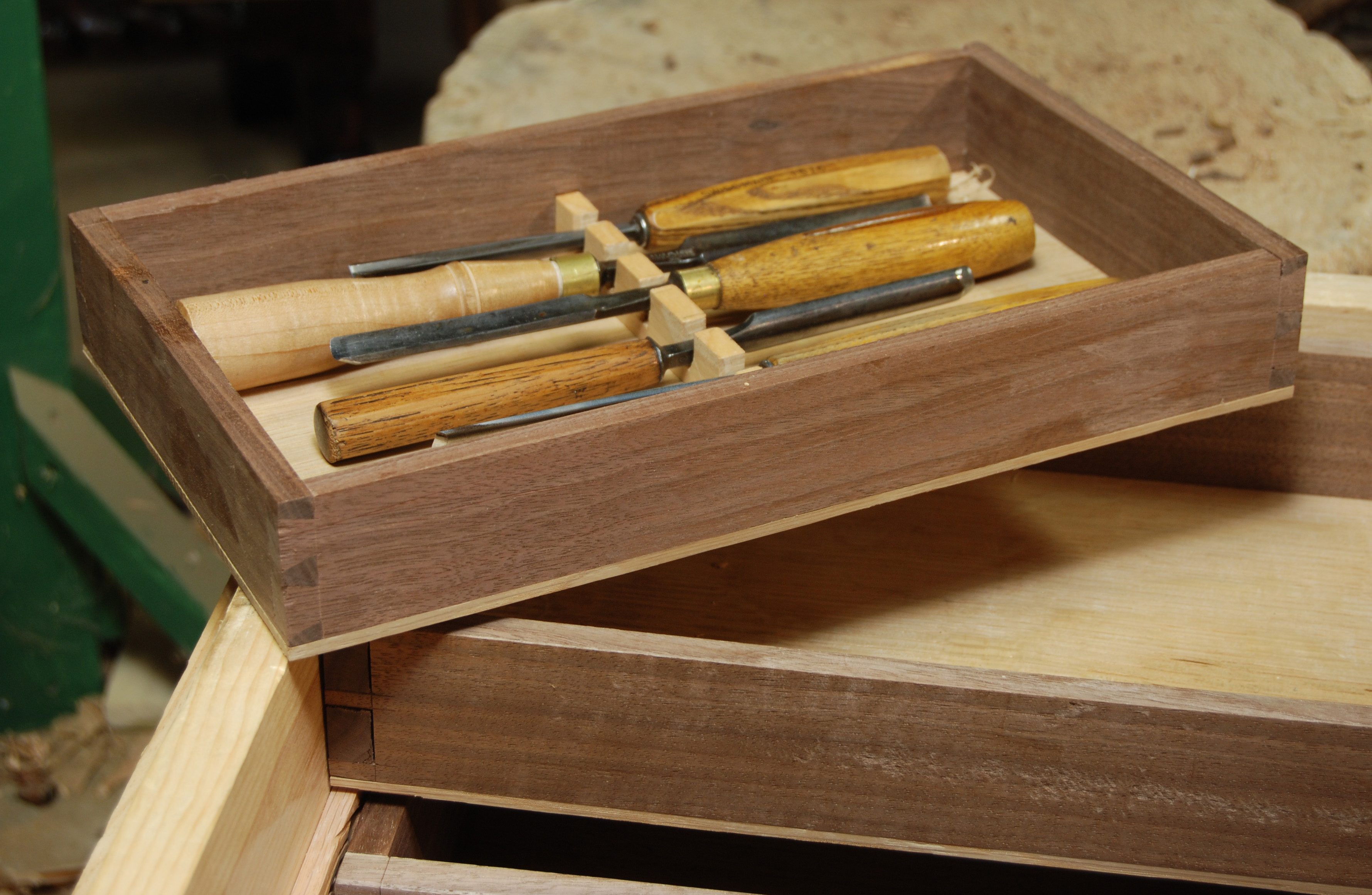 wood carvers tool box