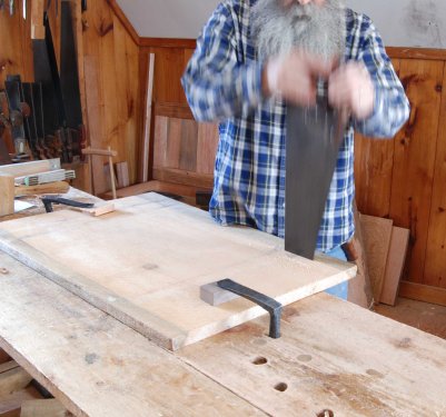 2 handed sawing